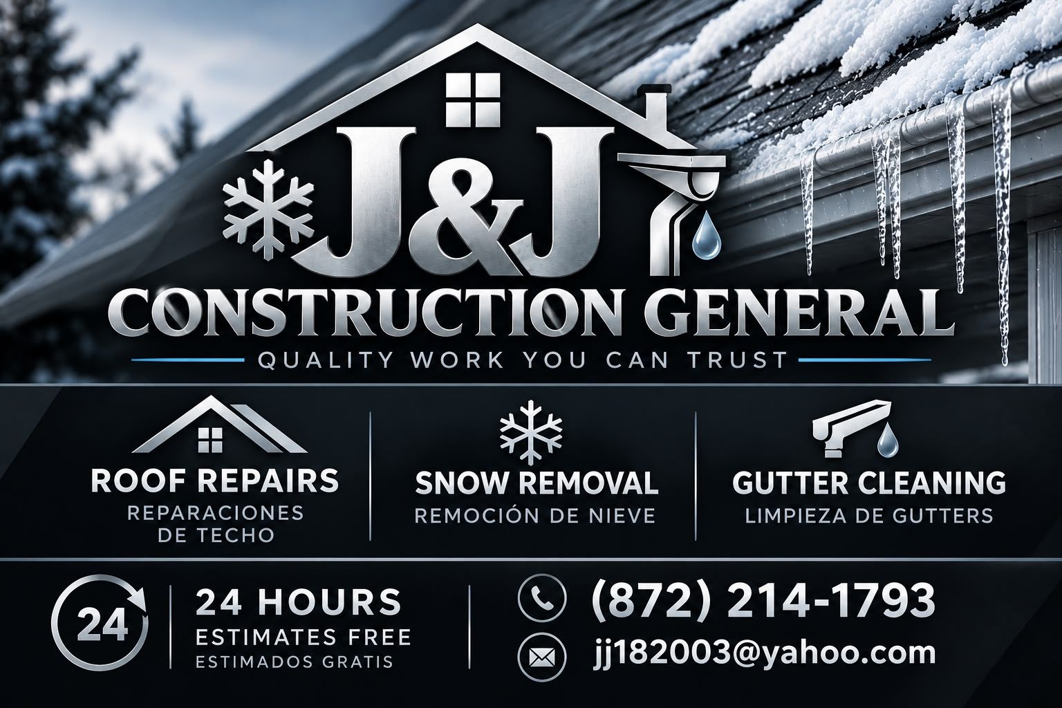 JJ's General Construction logo